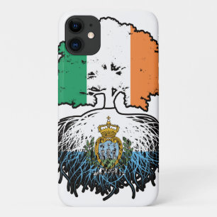 San Marino San Marinese Irish Ireland Tree Roots iPhone 11 Case