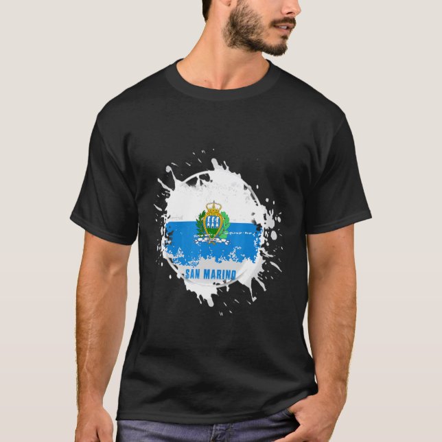 San Marino Splash T-Shirt (Front)