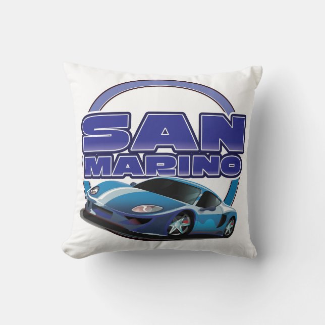 san marino Sports car Cushion (Front)