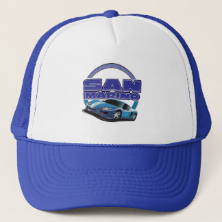 san marino Sports car Trucker Hat