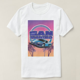 San Marino Sports travel poster T-Shirt