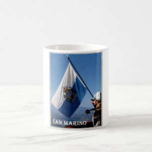 San Marino - Waving Flag - Coffee Mug