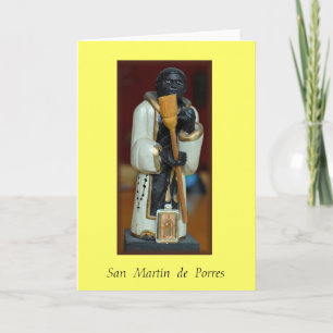 "San Martín de Porres" Card