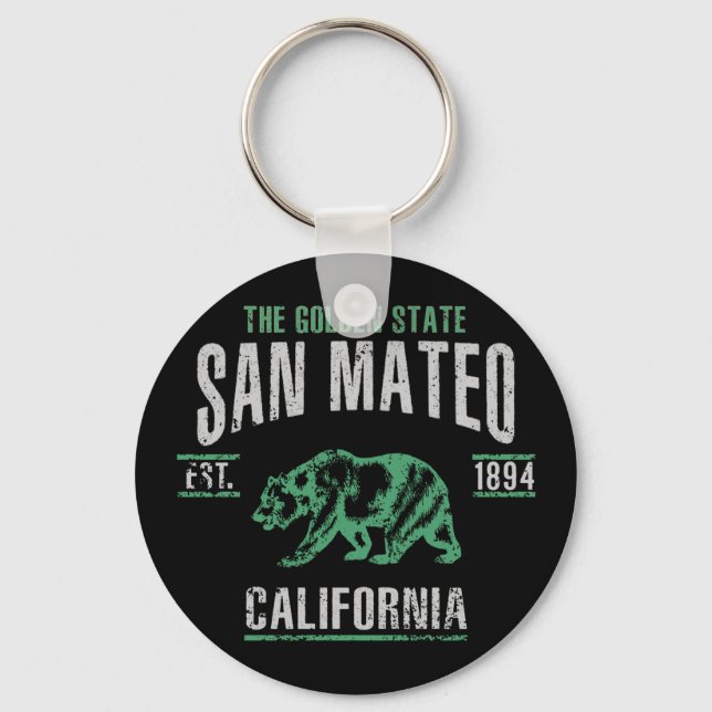 San Mateo Key Ring (Front)