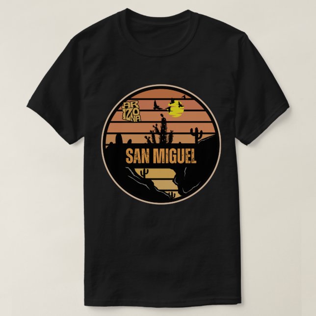 San Miguel, Arizona T-Shirt (Design Front)