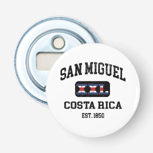 San Miguel, Costa Rica - XXL Athletic Bottle Opener