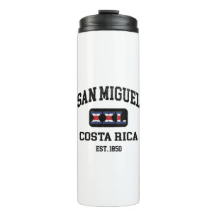 San Miguel, Costa Rica - XXL Athletic Thermal Tumbler