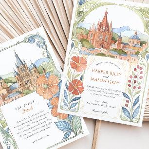 San Miguel de Allende Mexico Invitation