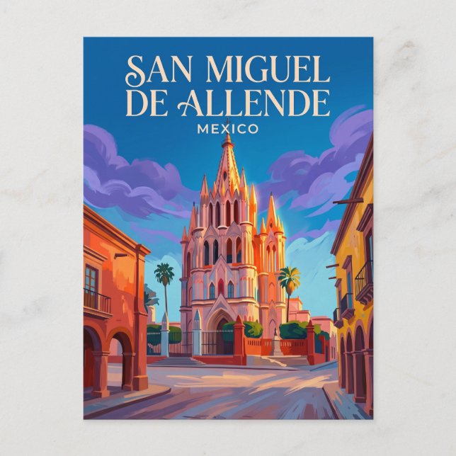 San Miguel de Allende Mexico Postcard (Front)