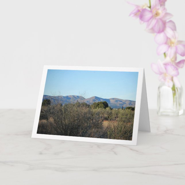 San Miguel, Lliria, Valencia, Spain Card (Orchid)