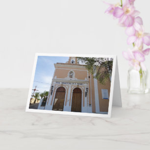 San Miguel Monastery in Lliria Town, Valencia Card