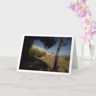San Miguel Monastery Landscape, Lliria, Valencia Card