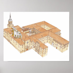 San Millan de la Cogolla Monastery. La Rioja Poster
