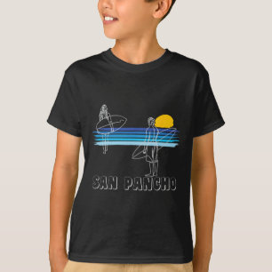 San Pancho Surfing Beach Surf Guy Girl T-Shirt