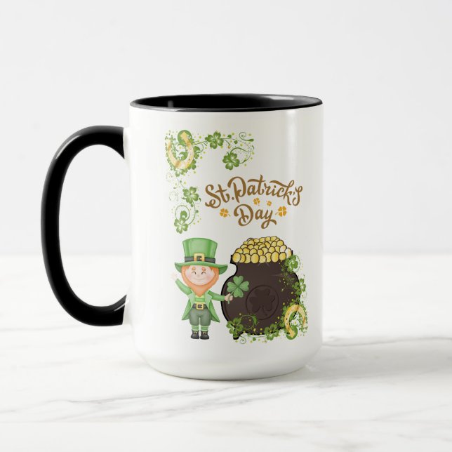 SAN PATRICKS DAY  MUG (Left)