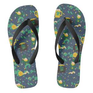 SAN PATRICKS FLIP FLOPS