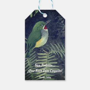 San Pedrito... ¡Que Rico Este Coquito! Gift Tags