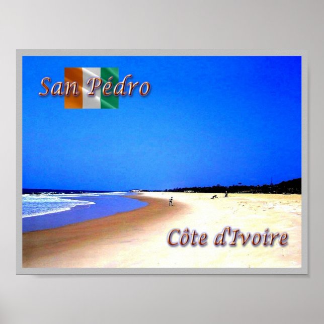 San Pedro - beach Poster (Front)