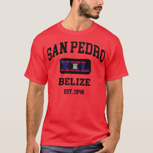 San Pedro Belize XXL Athletic design T-Shirt