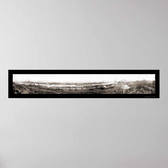 San Pedro, CA Photo 1908 Poster (Front)