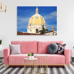 San Pedro Cathedral Cartagena Canvas Print