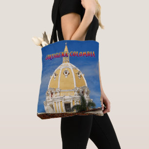 San Pedro Cathedral Cartagena Tote Bag