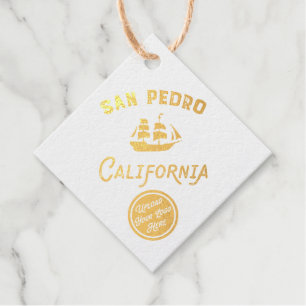 San Pedro Local Business Logo Favour Tags