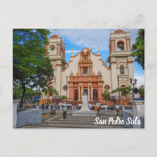 San Pedro Sula, Honduras Parque Central Postcard