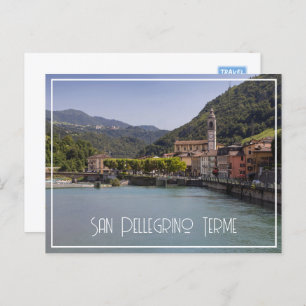 San Pellegrino Terme, Lombardy, Italy Postcard