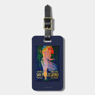 San Pellegrino Vintage PosterEurope Luggage Tag