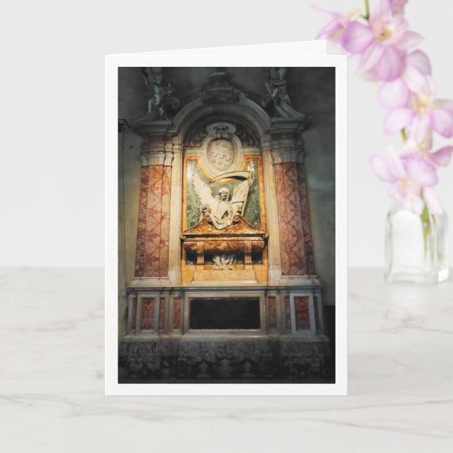 San Pietro in Vincoli, Grim Reaper Portrait, Rome Card (Orchid)