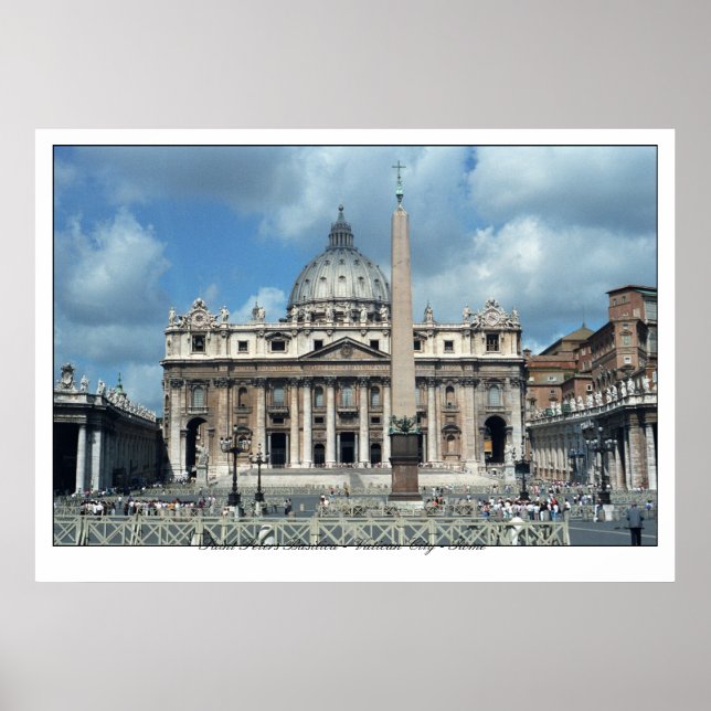 San Pietro - ROMA Poster (Front)