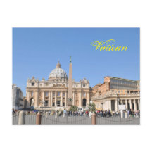 San Pietro square in Vatican, Rome, Italy