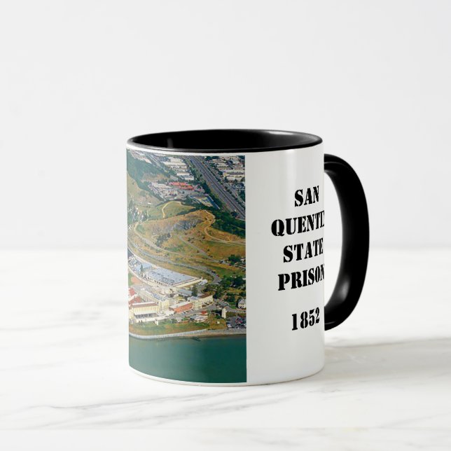 San Quentin Prison Pictorial Coffee Mug (Front Right)