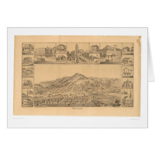 San Rafael, CA. Panoramic Map (1576A)