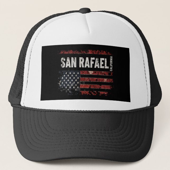 San Rafael California Trucker Hat (Front)