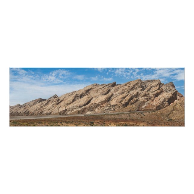 San Rafael Reef along I-70 in Utah Photo Print (Front)