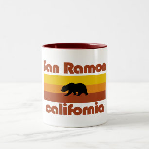 San Ramon,California Two-Tone Coffee Mug