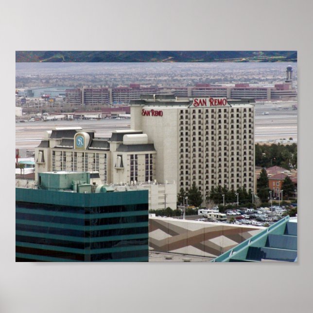 San Remo Las Vegas Poster (Front)