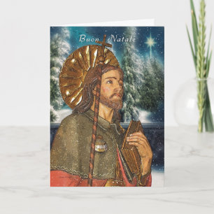 San Rocco - Buon Natale - Italian  - Christmas Holiday Card