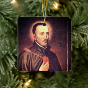 San Roque González de Santa Cruz Ceramic Ornament