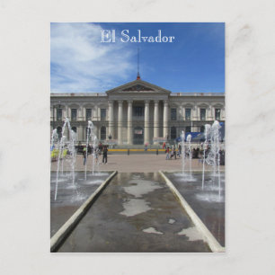 san salvador palace postcard