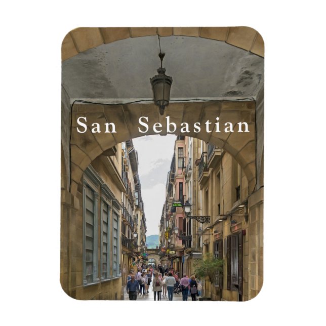 San Sebastian. #21.   Magnet (Vertical)