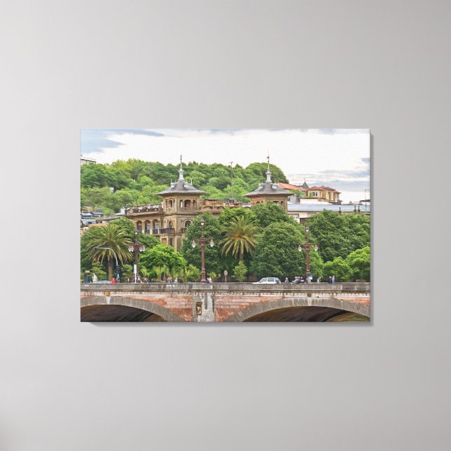 San Sebastian. #22.   Canvas Print (Front)