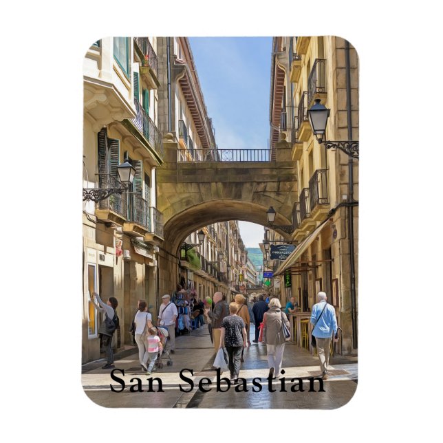 San Sebastian. #6.   Magnet (Vertical)