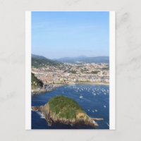 San Sebastian beautiful scenic coastline