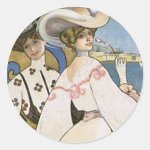 San Sebastian Classic Round Sticker