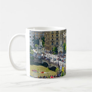 San Sebastian - Donostia. María Cristina Bridge. Coffee Mug