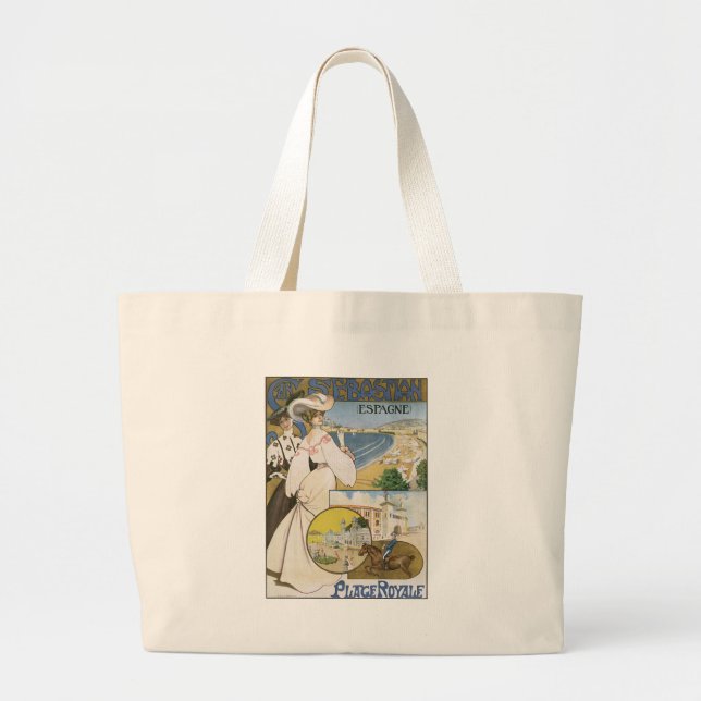 San Sebastian Large Tote Bag (Front)