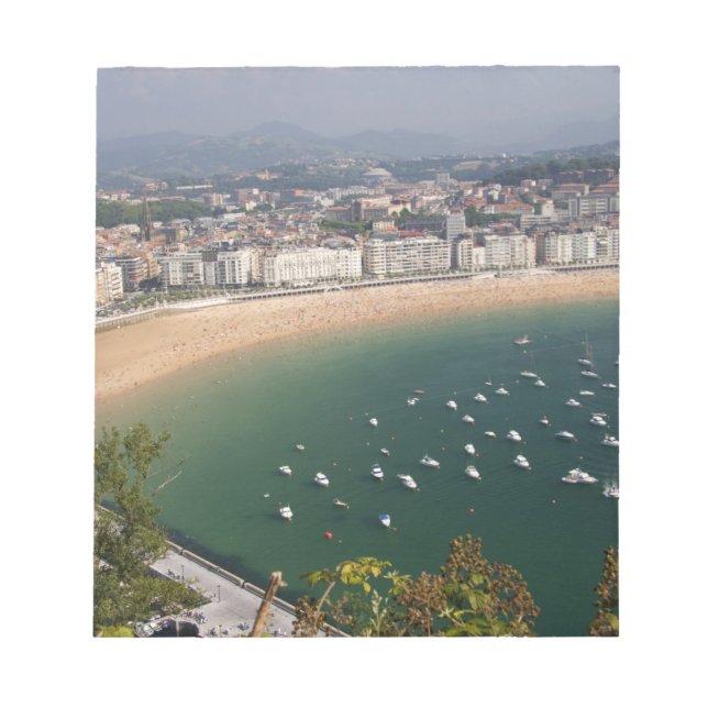 San Sebastian, Spain. The Basque city of San Notepad (Front)